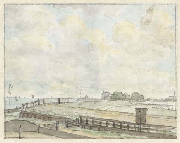 Dijkgezicht buiten Amsterdam 1785