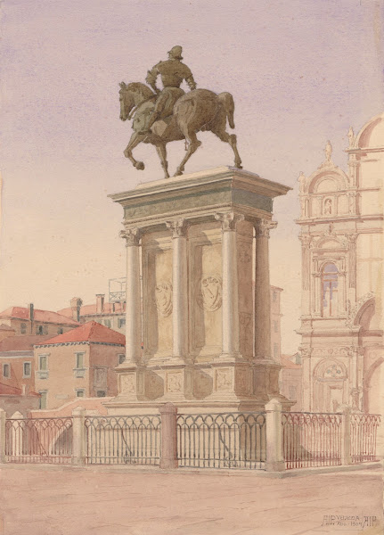 Colleonis statue with surroundings 1904