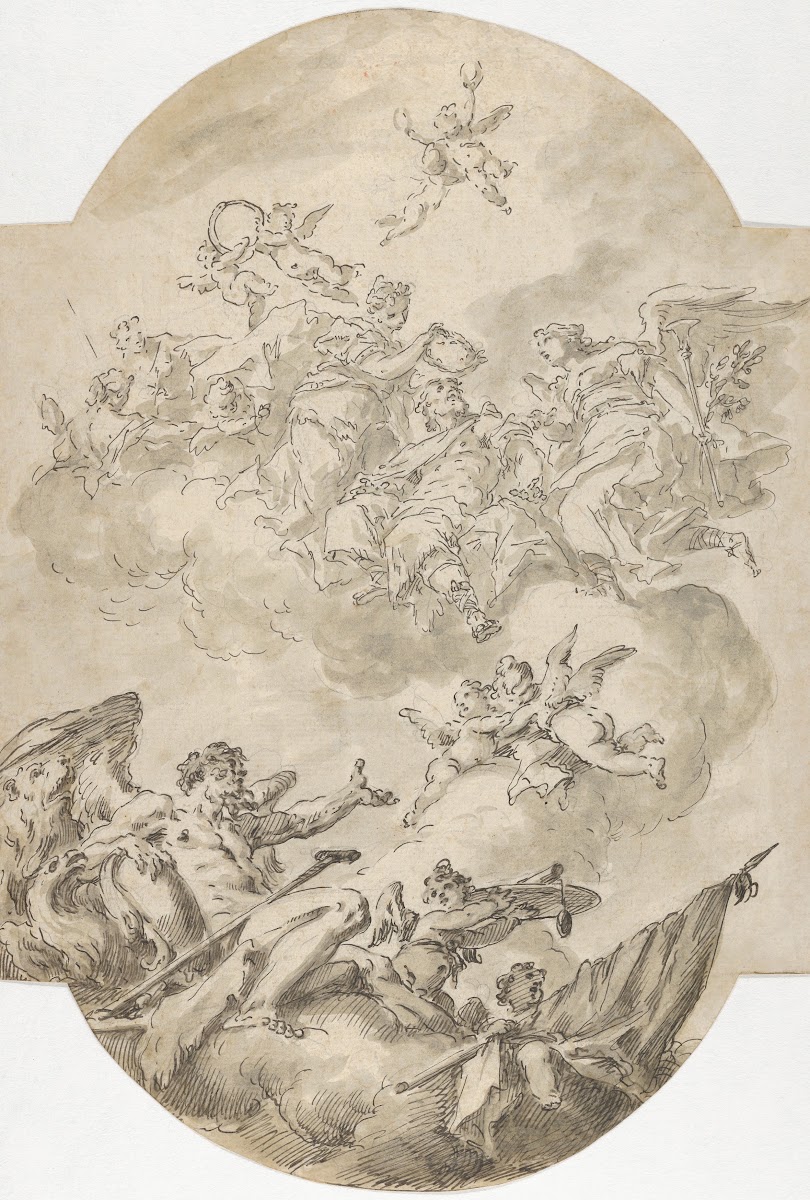 Glorification of the Widmann Family ca 1755