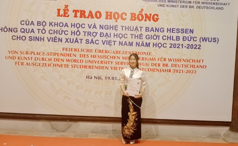 Sinh viên Trường Đại học Tây Bắc vinh dự được nhận học bổng  Hessen - CHLB Đức, năm học 2021 - 2022