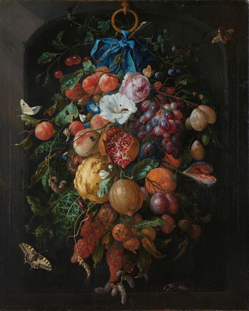Festoon of Fruit and Flowers 1660   1670