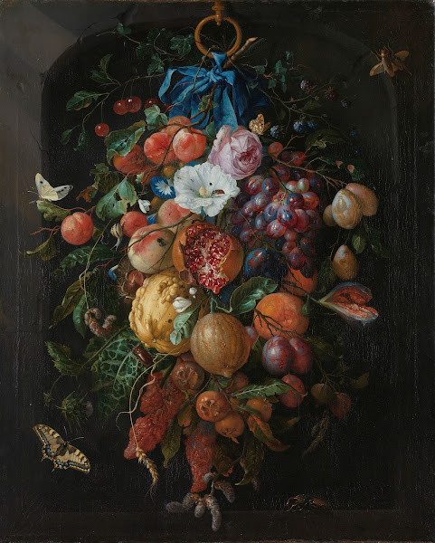 Festoon of Fruit and Flowers 1660   1670