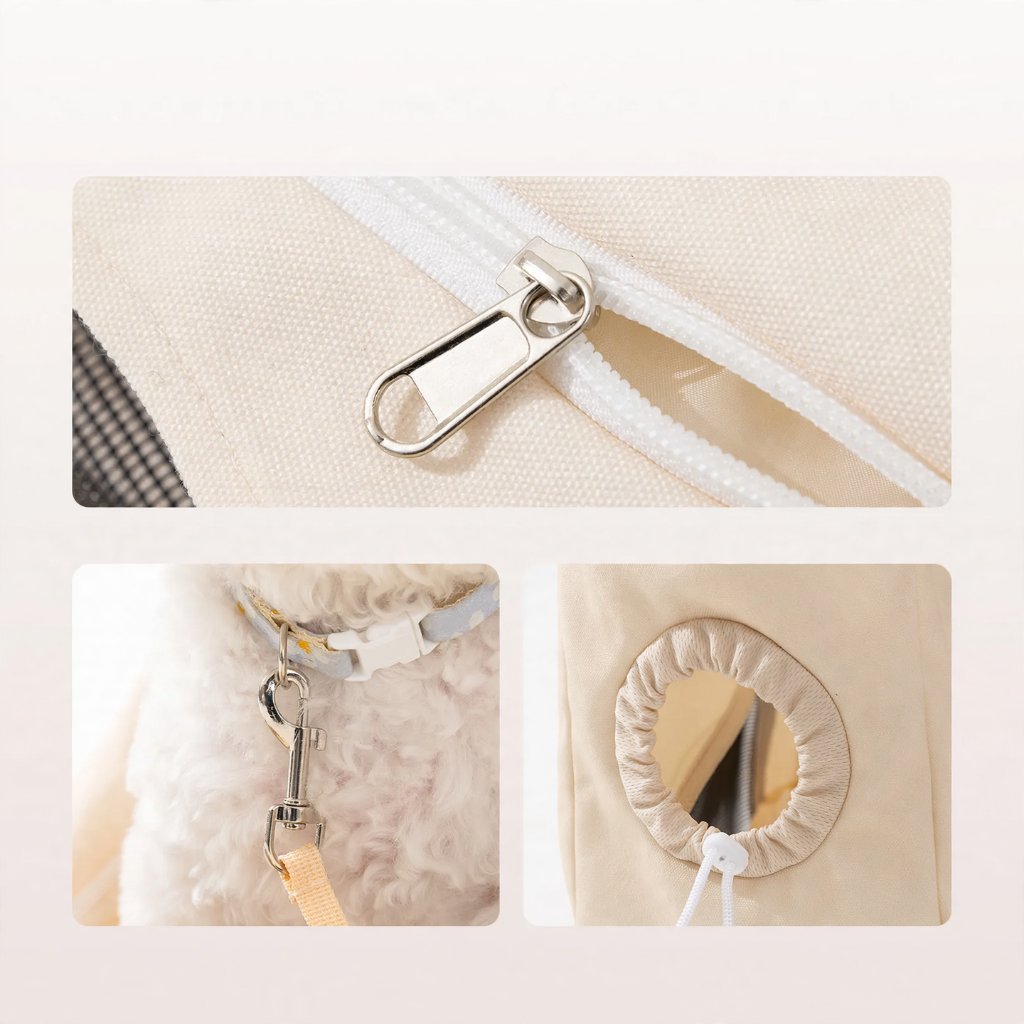 Canvas pet shoulder bag, year-round