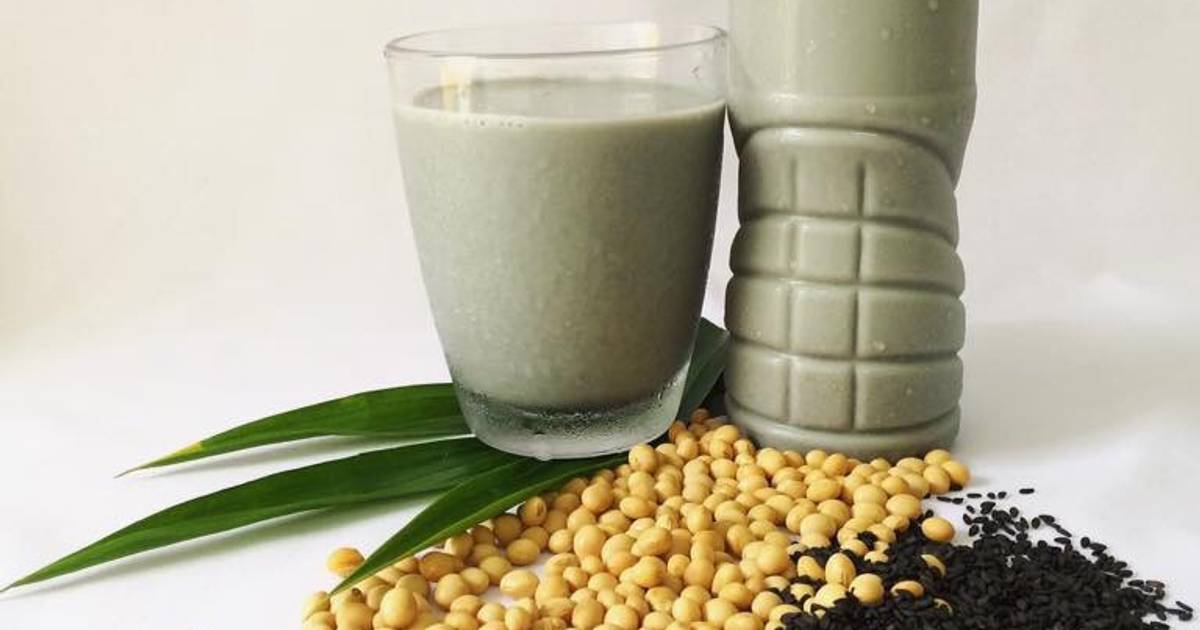 Sữa đậu nành mè đen