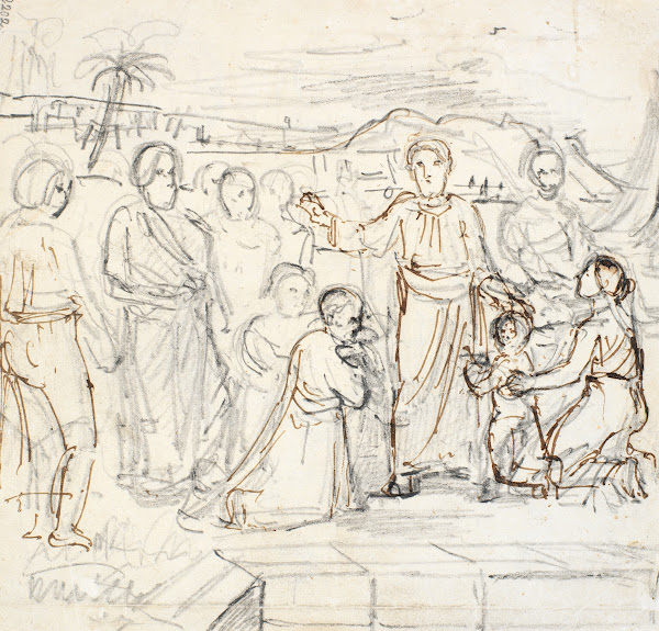 Kristus velsigner de små børn 1840  1849