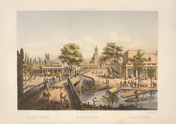 The vilage of Ixtacalco 1869