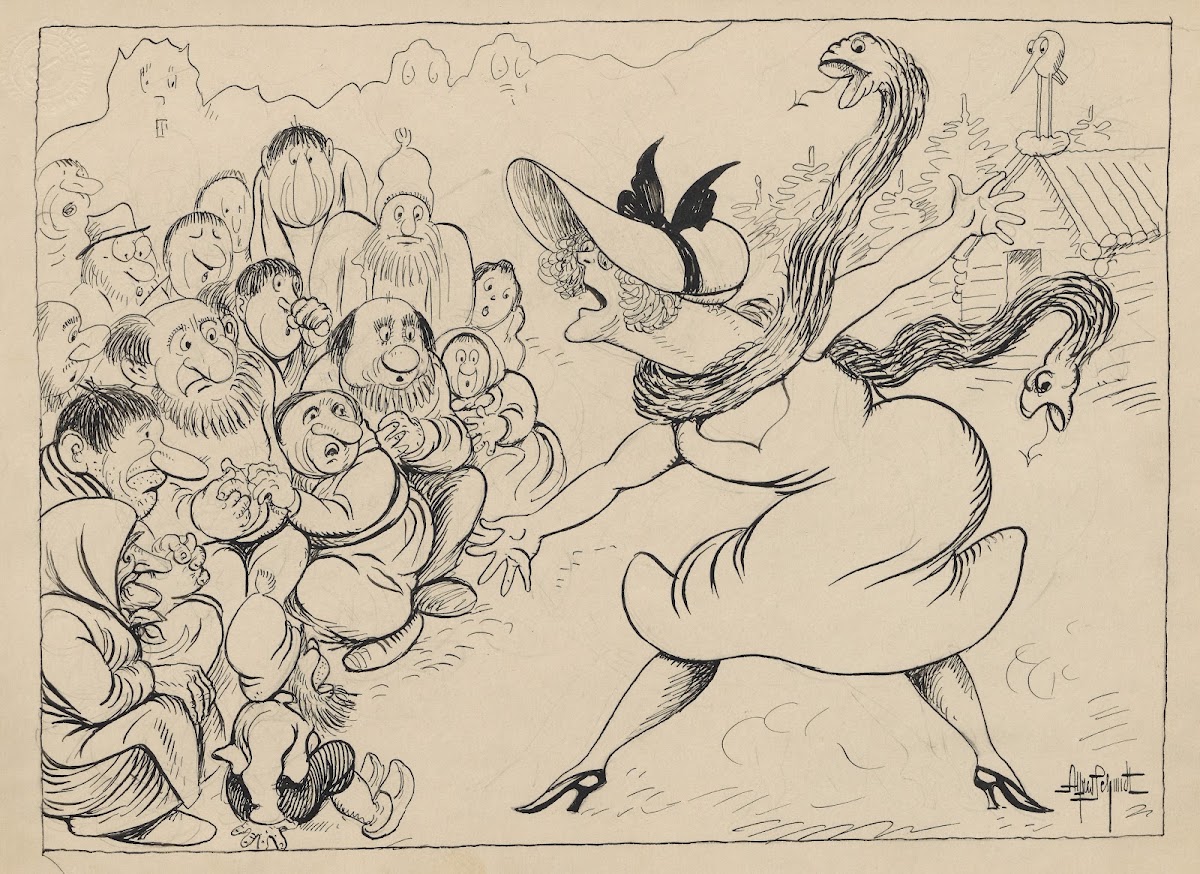 A Little Hex and the Norwegian Mountain Trolls 1928