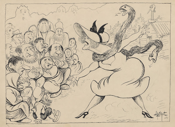A Little Hex and the Norwegian Mountain Trolls 1928