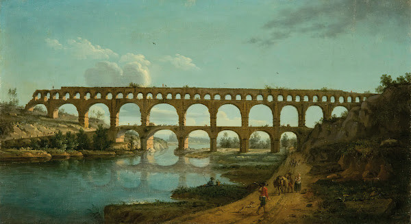 View Of The Pont Du Gard 1793