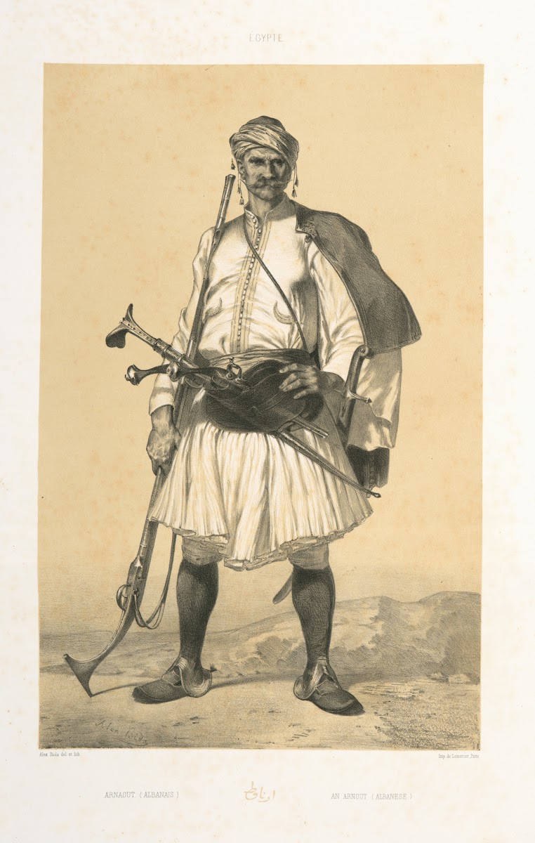 Arnaout Albanais An Arnout Albanese 1851