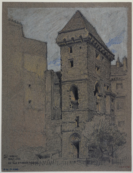La tour de Jean sans Peur 20 rue Etienne Marcel 1926
