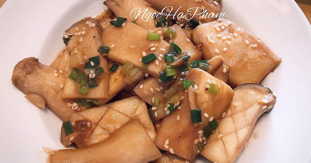 Nấm đùi gà rim tương