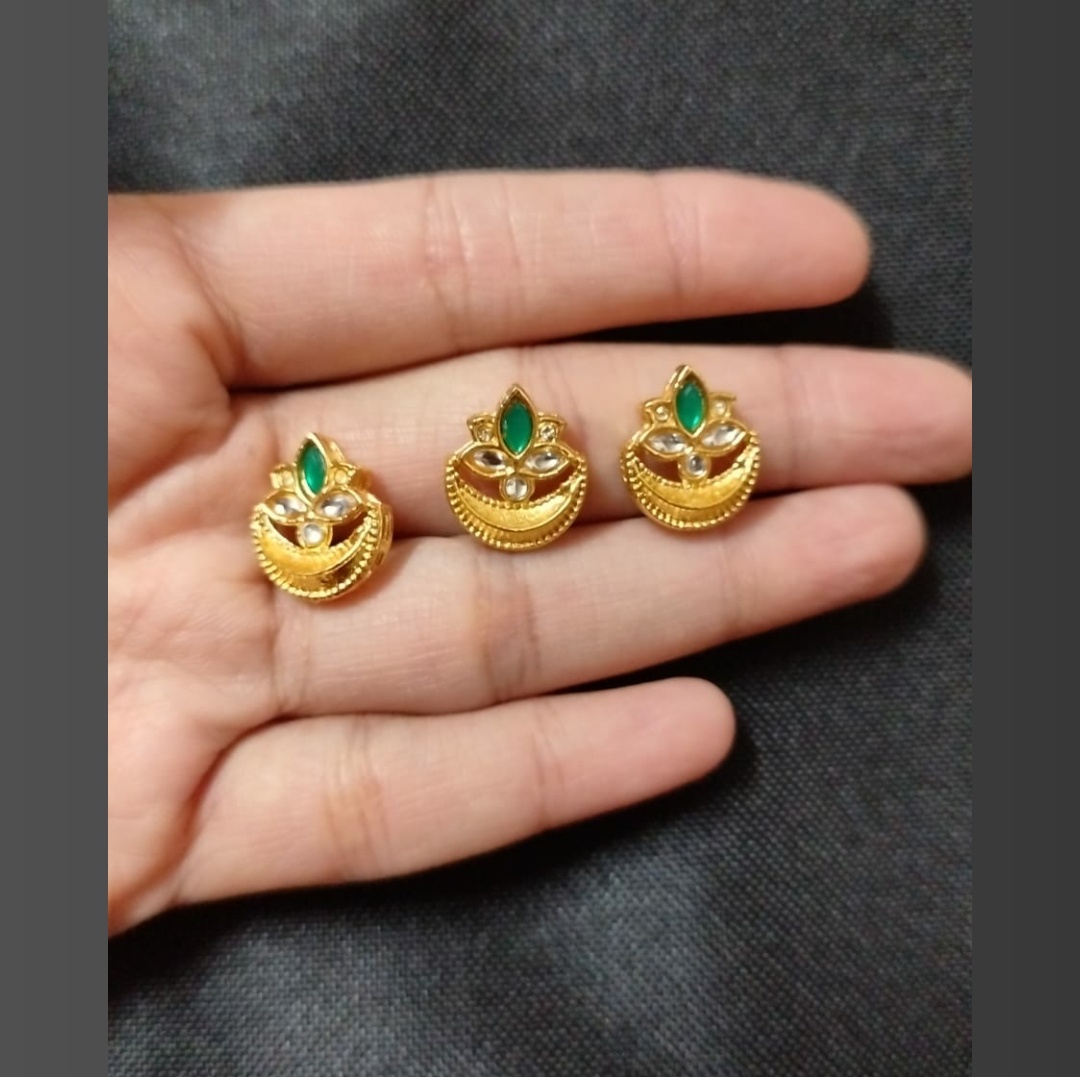 C233 Pink White and green Tin patti Chandra Pack of 3