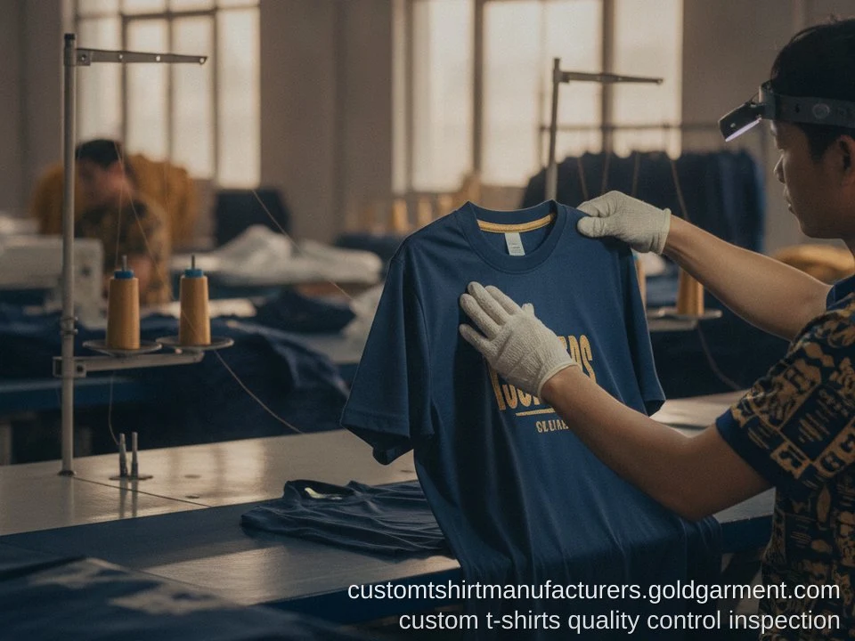 Quality Control for custom t-shirts: Inspection Standards & Pre-Shipment Checklist - Gold Garment Vietnam