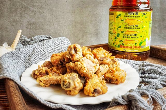 Sườn Chiên Tỏi Ngon