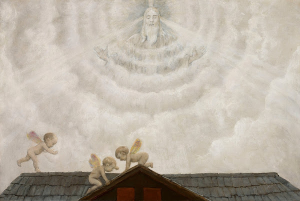 God the Father above the shed 1906