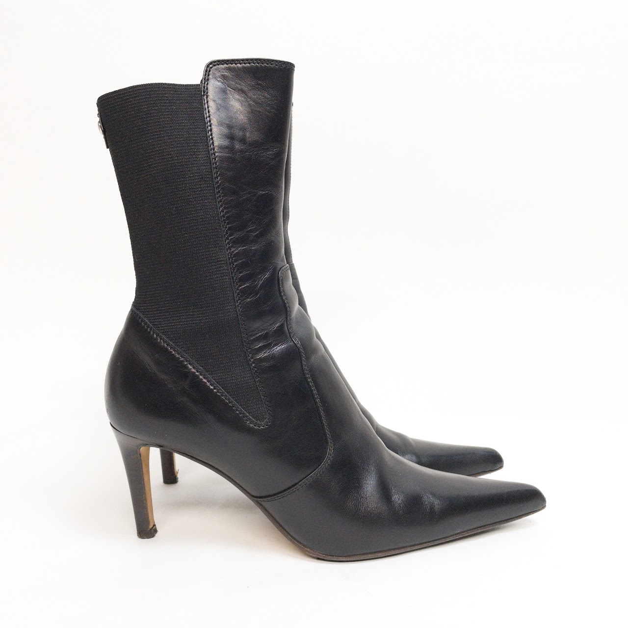 Yves Saint Laurent Pointed Toe Boots