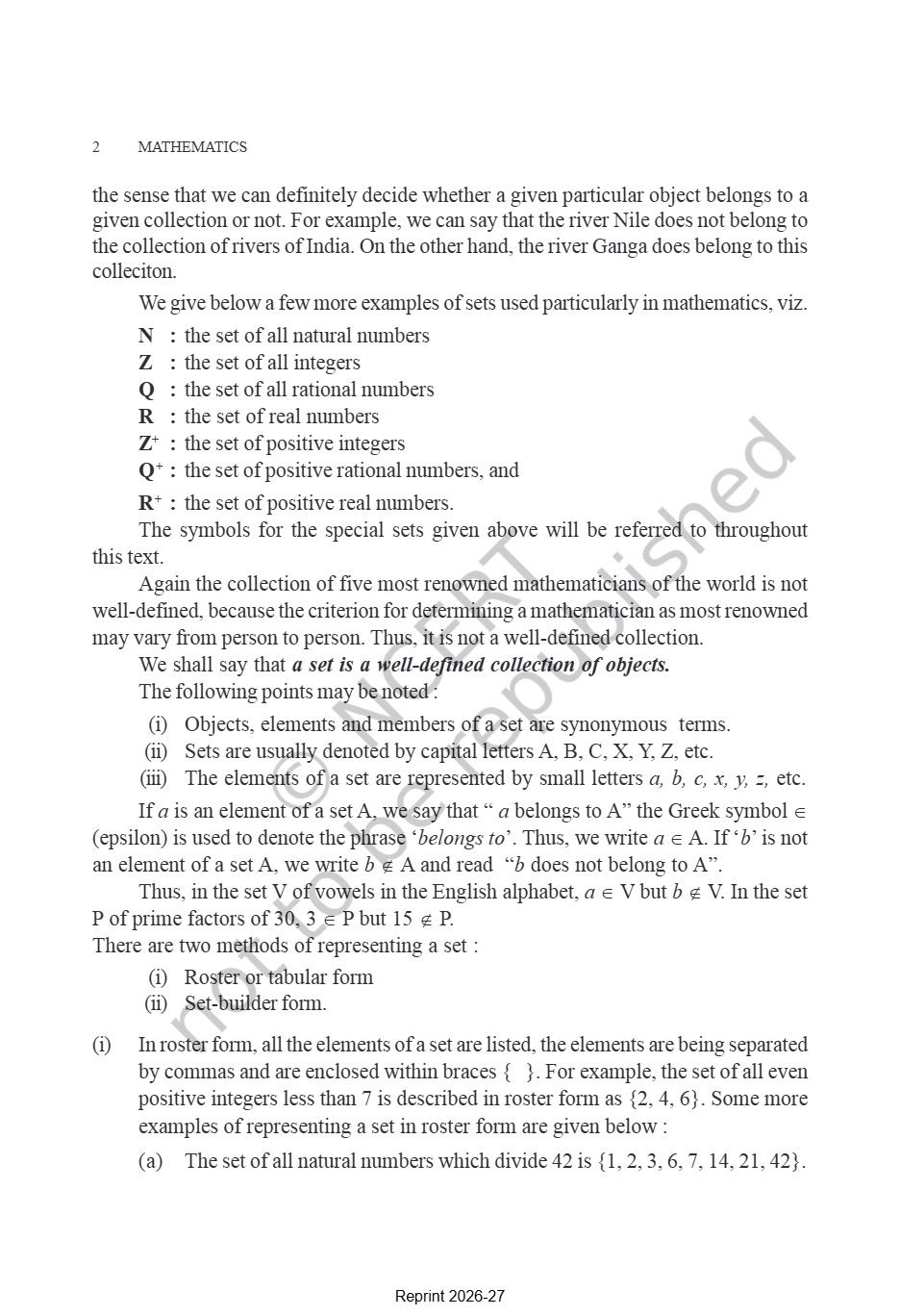AHSEC Class 11 Mathematics Chapter 1 books Pdf (English Medium) ~ Daily ...