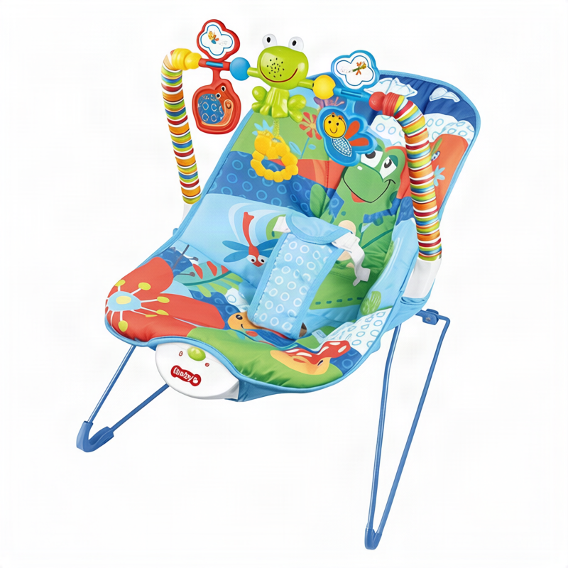 Babywippe mit Musik und Spielzeug, ab Geburt