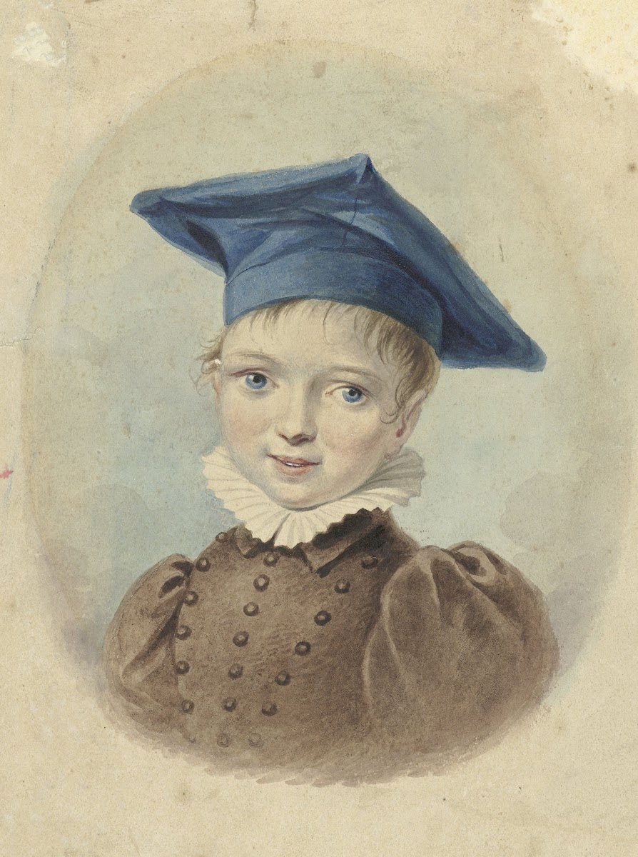 Jongetje met een blauwe baret 1782   1849