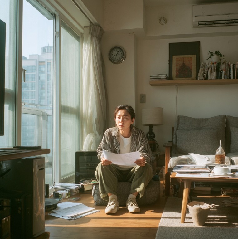 정리된 공간과 새로운 시작을 준비하는 분위기