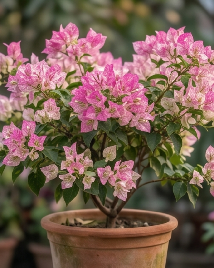 Imported Sexy Ice Bougainvillea Plant — view 3