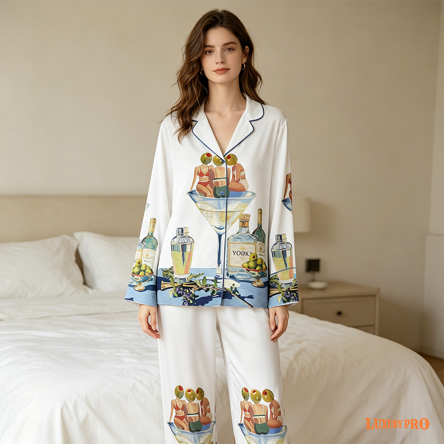 AOP Women's ZYJ Pajama Set