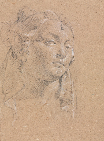 Verona Sketchbook Head of a woman page 58 1760
