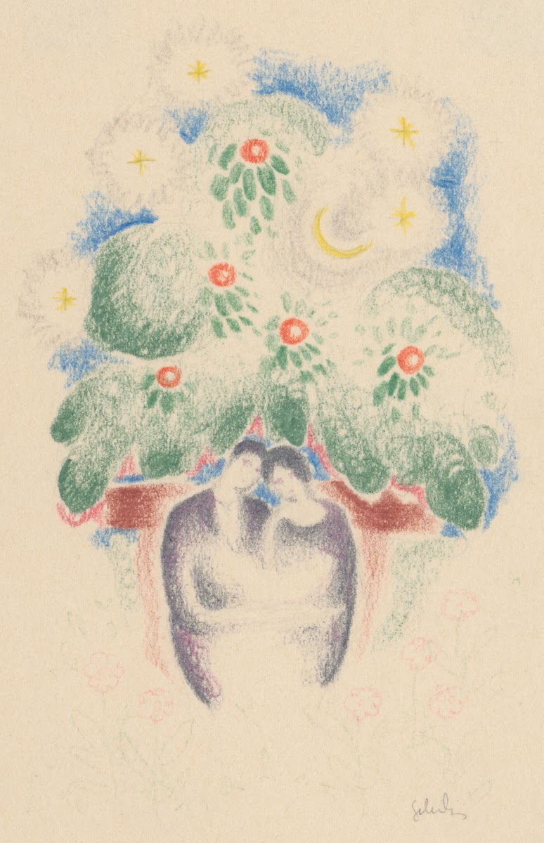 Lovers on a bench 1926