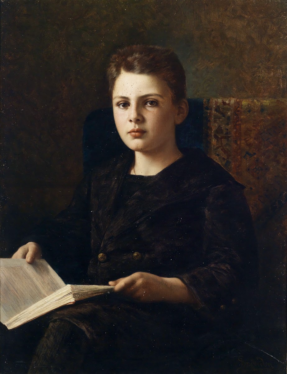 Portrait des jungen Oskar Fraenkel 1898