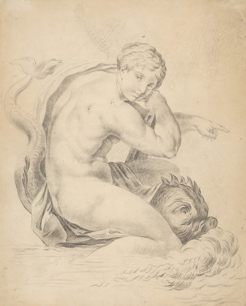Woman with a dolphin 1870 1880
