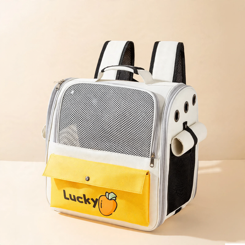 Backpack carrier for cats and small dogs