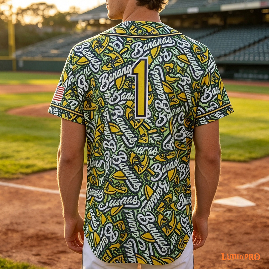 Adult Baseball Cardigan with Real Binding Strips