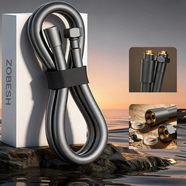 Shower Hose PVC, 1.5 m or 2.0 m