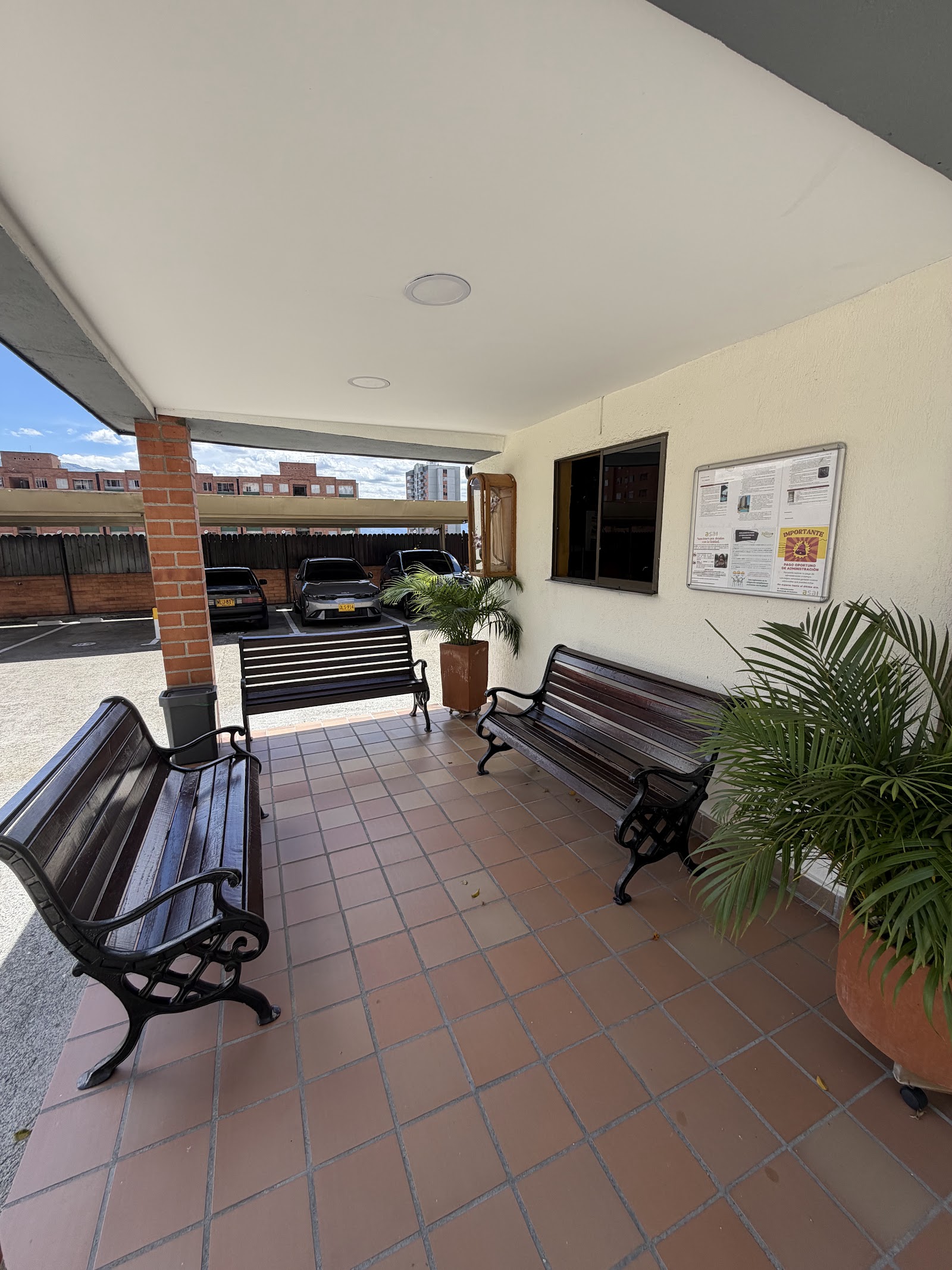 Salón social de la unidad