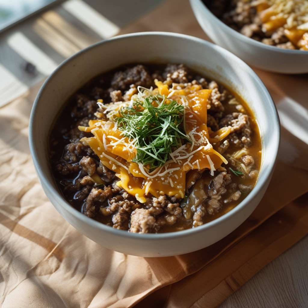 Korean Ground Beef Bowl: Easy Homemade Weeknight Dinner