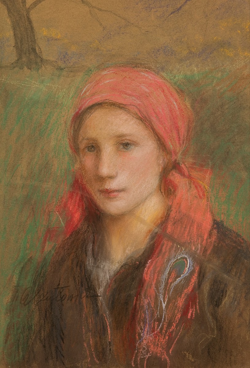 Portret wiejskiej dziewczyny 1936