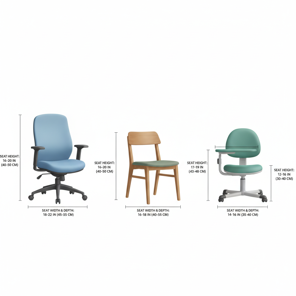 ukuran-kursi-belajar-bangku-kuliah