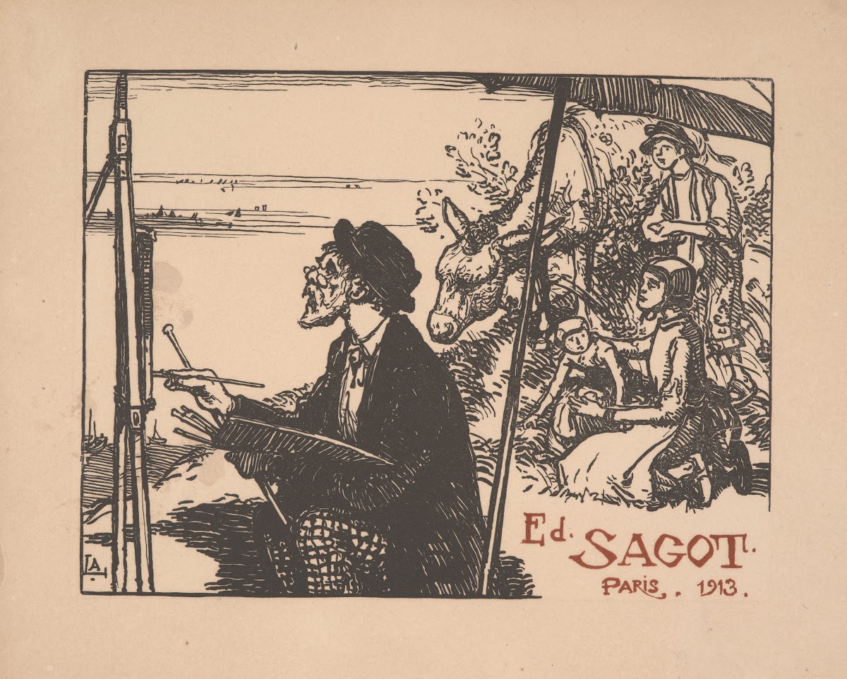 LÂne à Sagot 1913