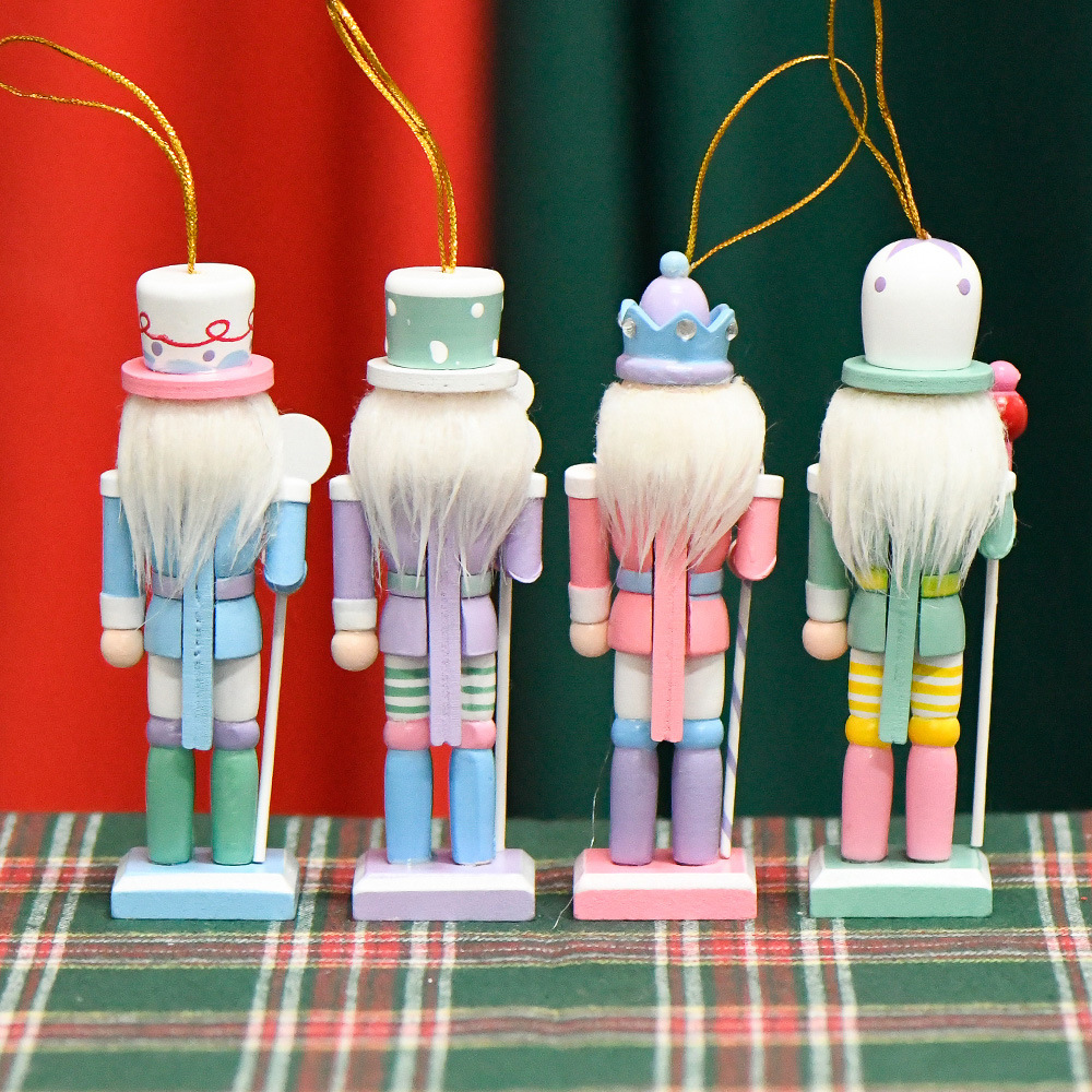 Nussknacker-Set im skandinavischen Stil, 13 cm