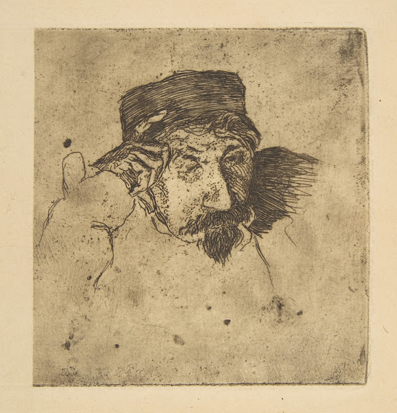 Sketch of Joseph Guichard 1853