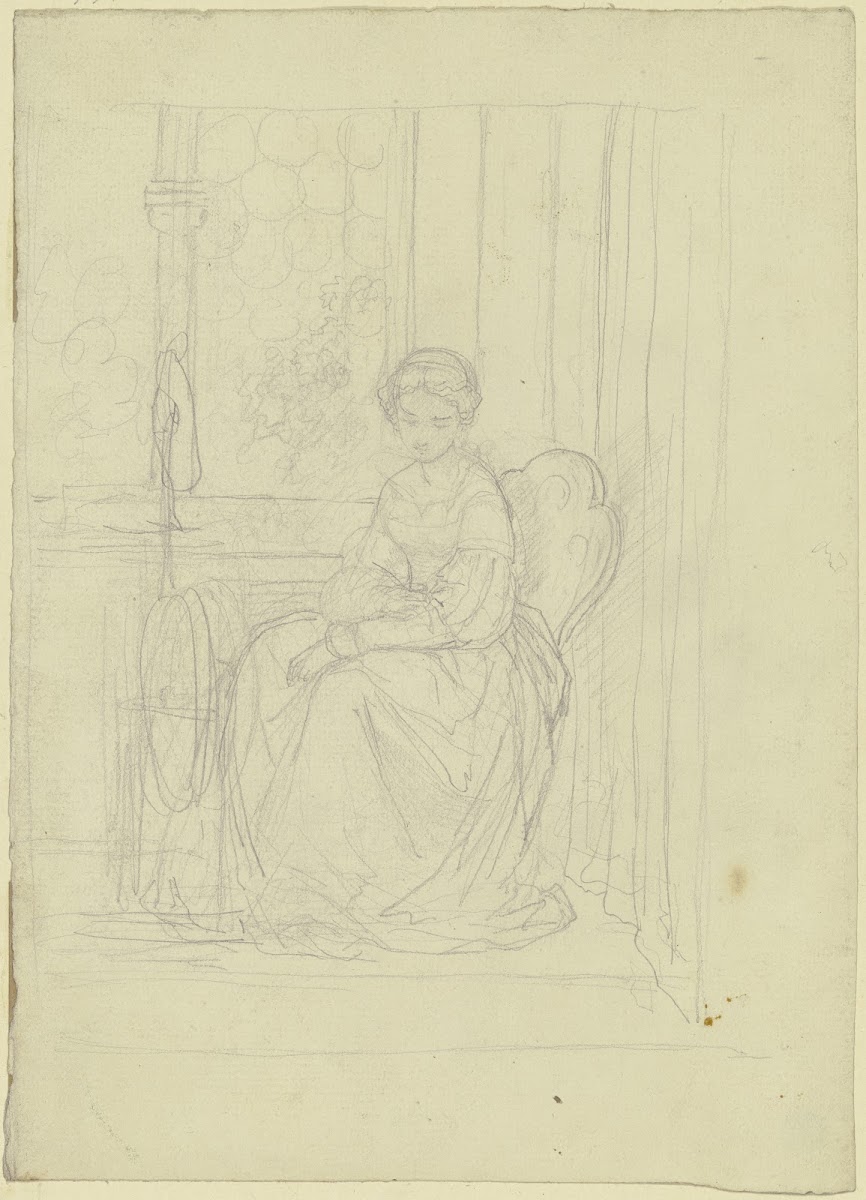Gretchen at the Spinning Wheel