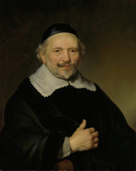 Portrait of a Man thought to be Augustijn Wtenbogaert 1577 1655 c 1643