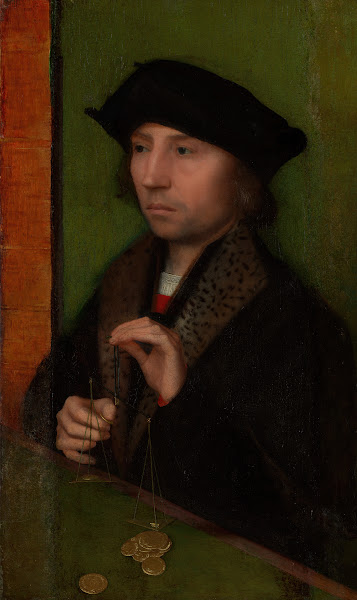 Man Weighing Gold ca 151520