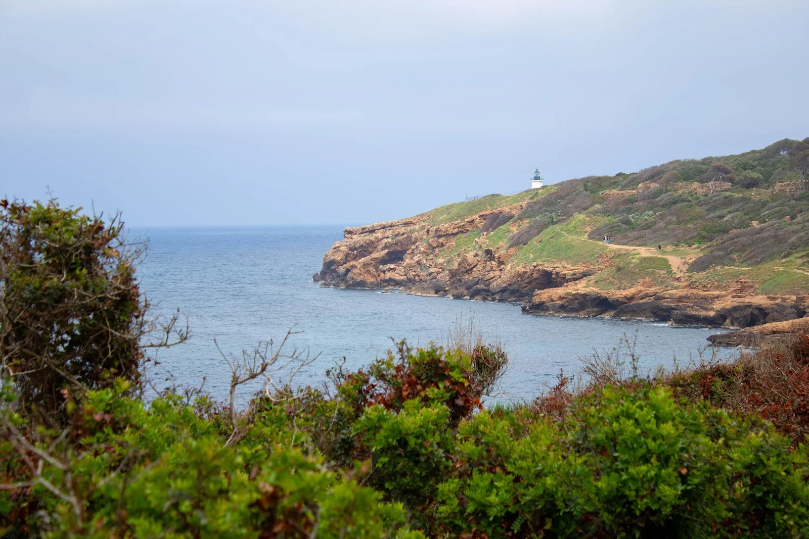 Coastal Cliff With Small Lighthouse - Nature Photography 5K Wallpaper (5472x3648)