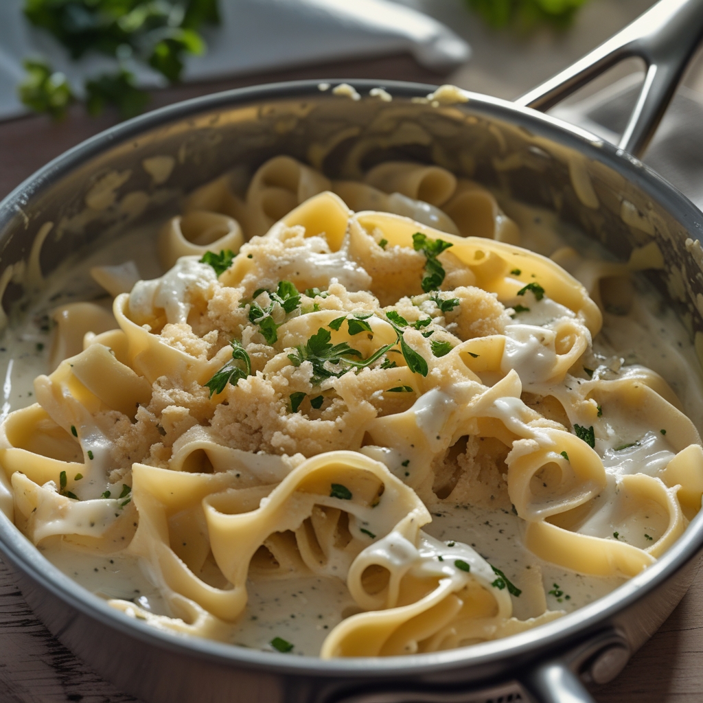 One Pot Creamy Garlic Pasta – Easy Homemade Comfort Meal