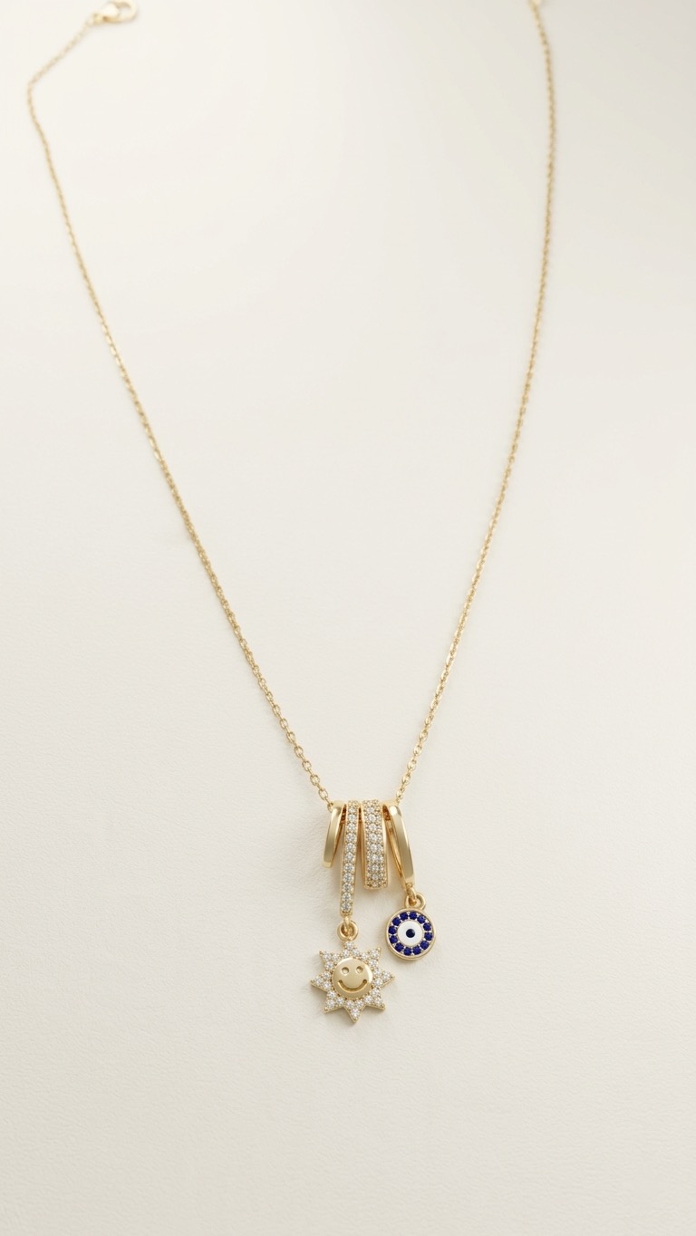Sun shine Necklace view 1