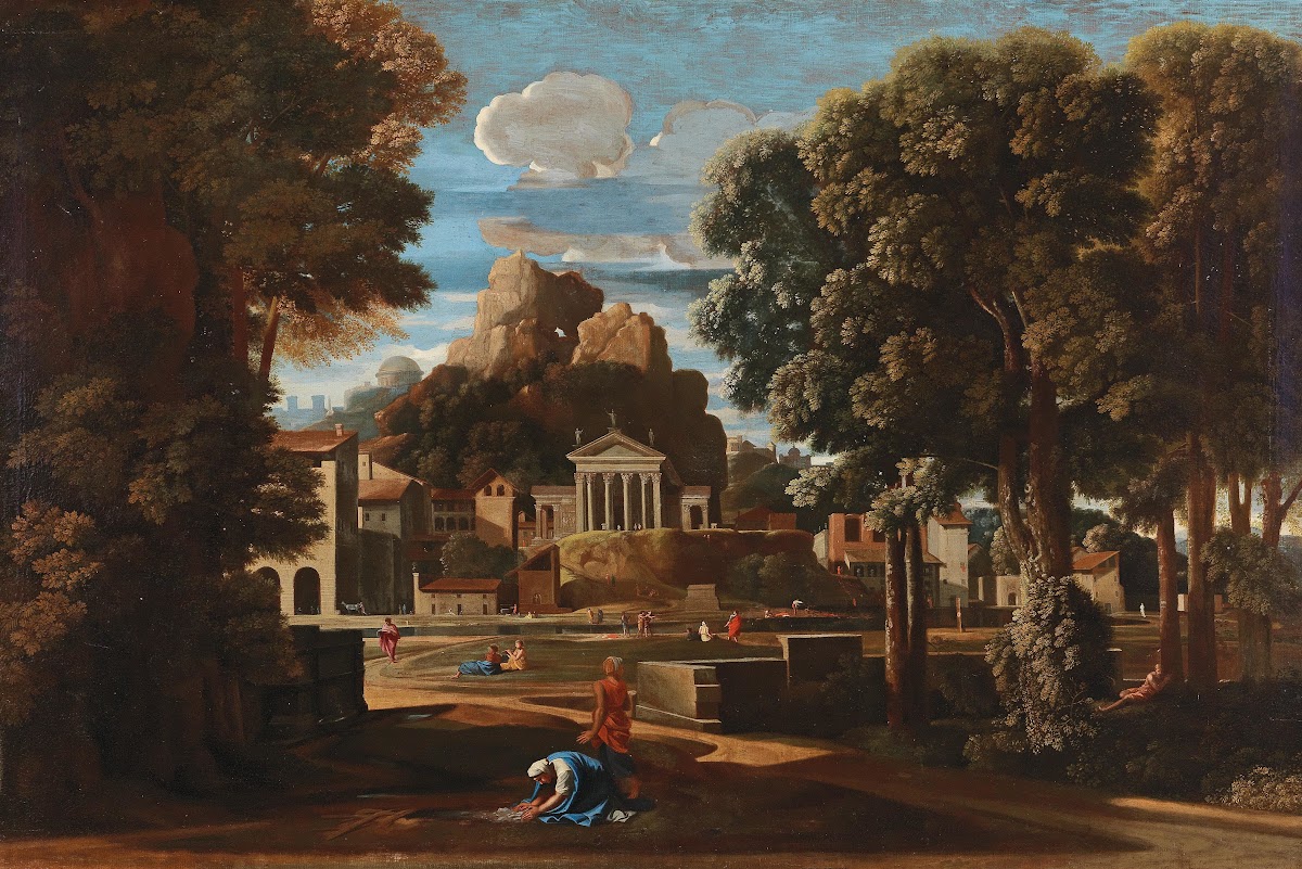 Landscape with the gathering of the Ashes of Phocion 1645