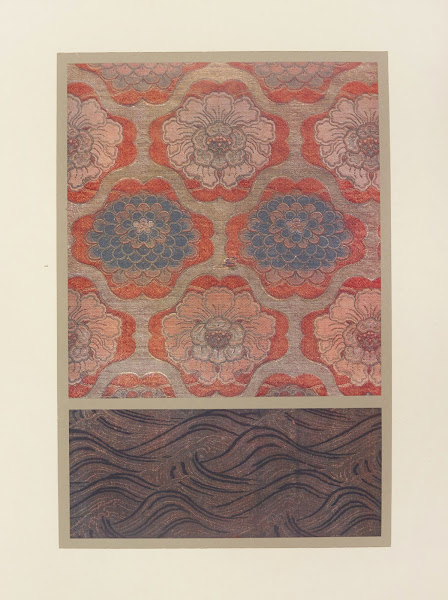 Fleurs stylisées  vagues 1913