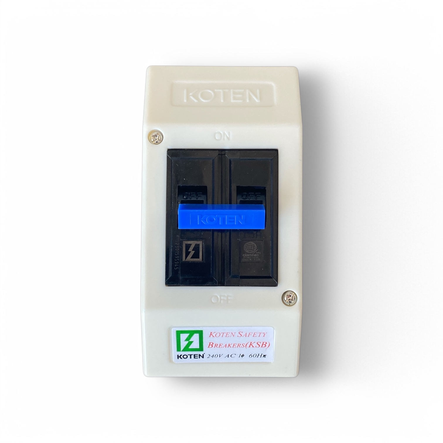 Koten 2 Pole Safety Circuit Breakers